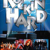 DVD - ROCKIN` HARD , 18 Hard Rock Clips- Classic Rock