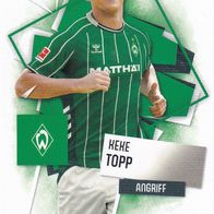 Keke Topp Nr.45 - SV Werder Bremen - Topps Sammelkarte 2025