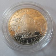 Republik Südafrika 1/4 OZ Silber PP Medaille, 26mm, 7,78g, gekapselt