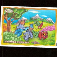 Kinder Joy Beipackzettel Tiere NV 039