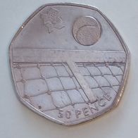 UK, Jahr 2011, gebraucht, 50 Pence Sondermünze