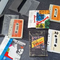 OLD 3 MCs / Kassetten (Oldies; War / Eric Burdon / Supergroups USA)