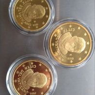 Vatikan 10-50 Cent 2010 aus KMS -Unzirkuliert