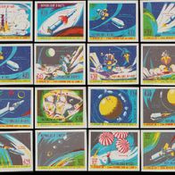 1970 Haiti Apollo 12 MiNr. 1116-1131 B postfrisch
