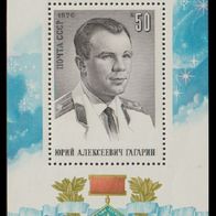 1976 UdSSR Tag der Kosmonauten Block 111 postfrisch