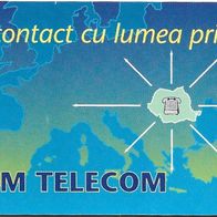 Telefonkarte aus Rumänien , 1995 , 10.000 Lei , leer
