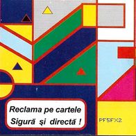 Telefonkarte aus Rumänien , 1997 , 50.000 Lei , leer