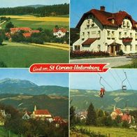 A 5585 Unternberg bei St. Corona Gasthof - Pension Fahrner 4 Ansichten 1975