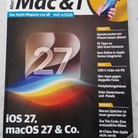 Magazin Mac And I Apple iOS iPhone 4/2026 gebraucht Heise ct C´t