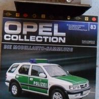 83 Opel Frontera B 1999 - 2003 " Polizei " 1:43