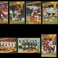 1986 Tuvalu-Nanumaga World Cup Mexico 1986 MiNr 76-87 A gezähnt postfrisch
