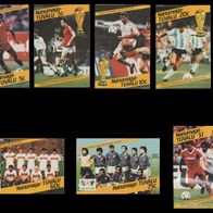 1986 Tuvalu-Nanumaga World Cup Mexico 1986 MiNr 76-87 B ungezähnt postfrisch