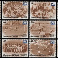 1986 Tuvalu-Nanumaga World Cup Mexico 1986 MiNr 72-83 A gezähnt postfrisch