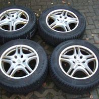 Original Porsche Cayenne Alu Felgen mit Winterreifen 7L5601025S Felgen 8Jx18 ET57