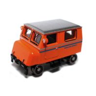 Draisine Klv 12, HzL, orange, ohne Motor, rollfähig, Modellbahn Union Spur N