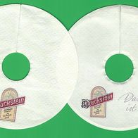 Pilsdeckchen Tropfdeckchen, Duckstein, Braunschweig 2x
