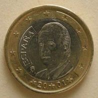 1 Euro - Spanien - 2001