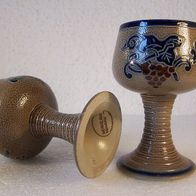 2 Merkelbach-Höhr-Grenzhausen Keramik Pokale