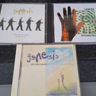Genesis - 3 CDs späte Jahre (We can´t Dance, Invisible Touch, The Way we walk