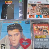 Elvis Presley - 3 CDs &1 MC(Studio Albums, Loving you, Moody Blue, A Date with Elvis)