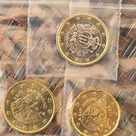 San Marino 20 Cent - 1€ 2011 aus KMS -Unzirkuliert und sehr selten
