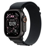 Apple Watch Ultra 3 Titanium Black Alpine Loop Black M eSIM Titan Gehäuse Textil Arm