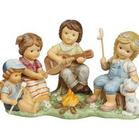 Goebel Nina und Marco "Am Lagerfeuer" Höhe = 11 cm Limited Edition 2013 = 1.999 Stück