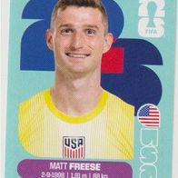 Panini Fussball WM 2026 Matt Fresse USA Bild Nr 2