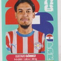 Panini Fussball WM 2026 Gustavo Gömez PAR Bild Nr 4