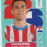 Panini Fussball WM 2026 Fabian Balbuena PAR Bild Nr 5