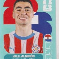 Panini Fussball WM 2026 Miguel Almirön PAR Bild Nr 17
