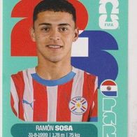 Panini Fussball WM 2026 Ramon Sosa PAR Bild Nr 18