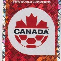 Panini Fussball WM 2026 Wappen CAN Bild Nr 1
