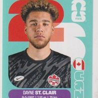 Panini Fussball WM 2026 Dayne St. Clair CAN Bild Nr 2