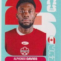 Panini Fussball WM 2026 Alphonso Davies CAN Bild Nr 3
