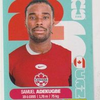 Panini Fussball WM 2026 Samuel Adekugbe CAN Bild Nr 5
