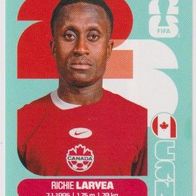 Panini Fussball WM 2026 Richie Larvea CAN Bild Nr 6