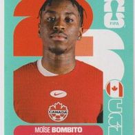 Panini Fussball WM 2026 Moise Bombito CAN Bild Nr 8