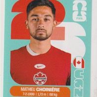 Panini Fussball WM 2026 Mathieu Choiniere CAN Bild Nr 15