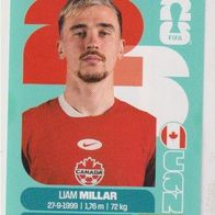 Panini Fussball WM 2026 Liam Millar CAN Bild Nr 18