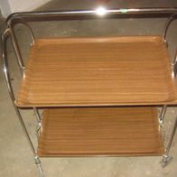 70ziger Jahre "klappbarer Servierwagen"--------01/21