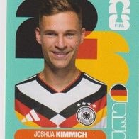 Panini Fussball WM 2026 Joshua Kimmich GER Bild Nr 10