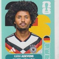 Panini Fussball WM 2026 Karim Adeyemi GER Bild Nr 19