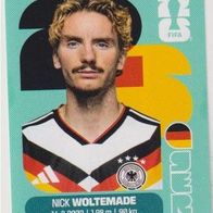 Panini Fussball WM 2026 Nick Woltemade GER Bild Nr 20