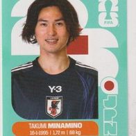 Panini Fussball WM 2026 Takumi Minamino JPN Bild Nr 16