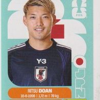 Panini Fussball WM 2026 Ritsu Doan JPN Bild Nr 14