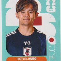 Panini Fussball WM 2026 Takefusa Kubo JPN Bild Nr 12