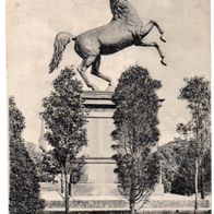 Alte Postkarte AK Sachsenross Hannover Welfenschloss 1908 gelaufen RAR Selten