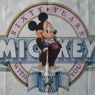 Plastiktüte - 60 Jahre Mickey Mouse - Kaufhof - Vintage - Walt Disney - Rare