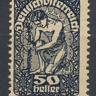 Österreich Mi. Nr. 271 yb Freimarken: Allegorie ( * ) <